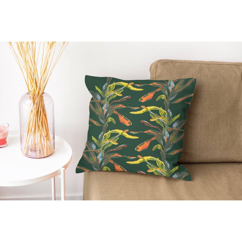 CROTON DARK GREEN Accent Pillow By Becky Bailey Bed Bath & Beyond