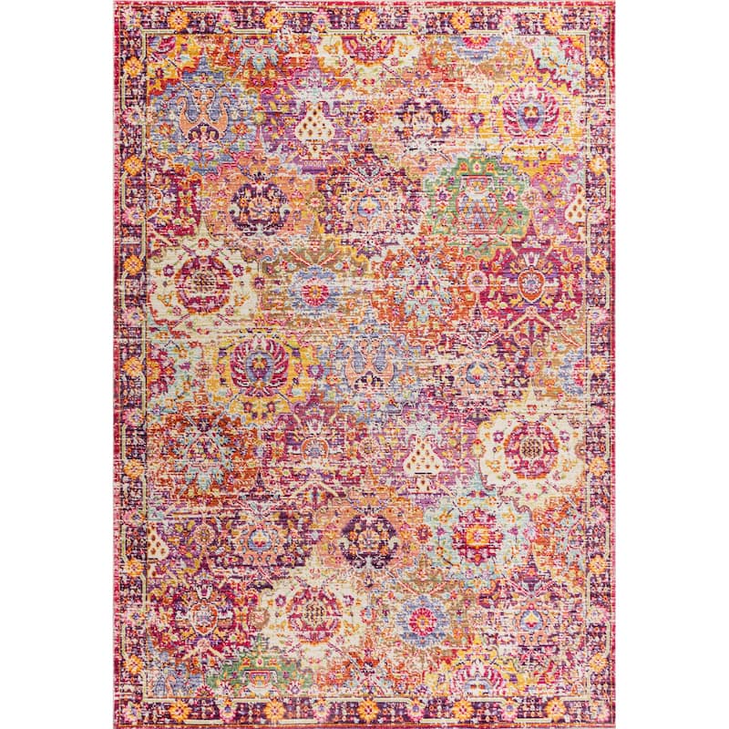 JONATHAN Y Irving Bohemian Medallion Area Rug