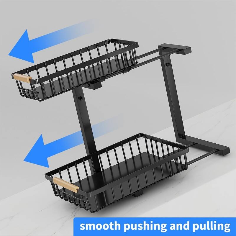 2 Pack Under Sink Organizer - ‎15.75 x 11.81 x 16.14