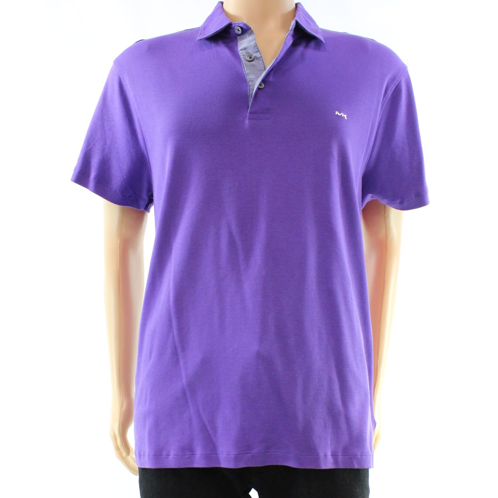 michael kors polo mens purple