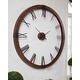 preview thumbnail 3 of 1, Uttermost Amarion 5 Foot Diameter Rustic Hammered Copper Large Wall