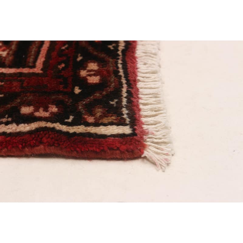 ECARPETGALLERY Hand-knotted Andelz Red Wool Rug - 6'6 x 10'2