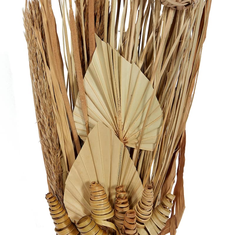 Dried Plant Pigeon pea Tall Sticks Home Decor Natural Foliage - Set of 2 Brown - Roche River Decor