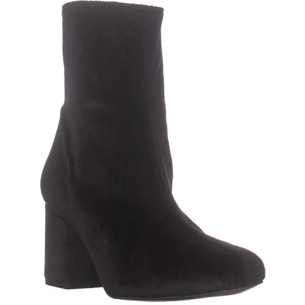 free people cecile velvet ankle boot