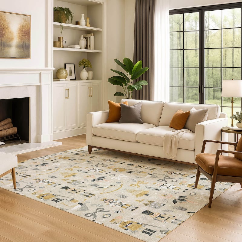 Premium Washable Super Soft Winter Story Mayfield Rug
