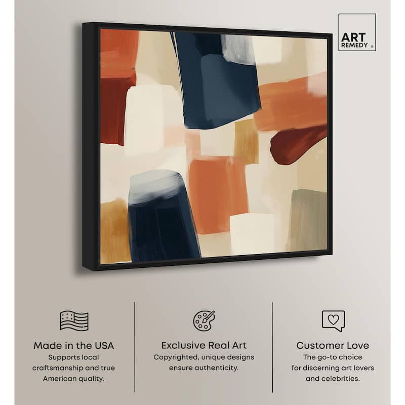 Sienna Shift Canvas by Art Remedy