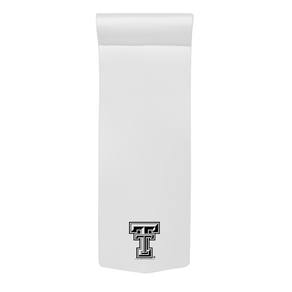 70" White NCAA Texas Tech University Swimming Pool Splash™ Float with Head Rest - N/A