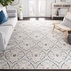 preview thumbnail 5 of 25, SAFAVIEH Brentwood Rosalba Traditional Oriental Rug 10' x 13' - Light Grey/Blue - Rectangle