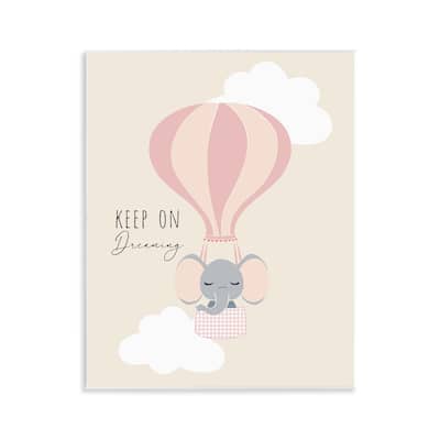 Stupell Inspiring Keep On Dreaming Wall Plaque Art Design By Chen Alyesh