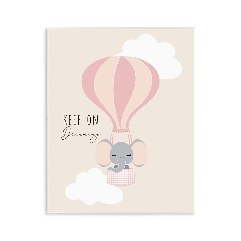 Stupell Inspiring Keep On Dreaming Wall Plaque Art Design By Chen Alyesh