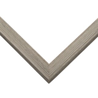 44x22 Shadow Box Frame Grey | 1.125 inches Deep Real Wood Rustic - Bed ...