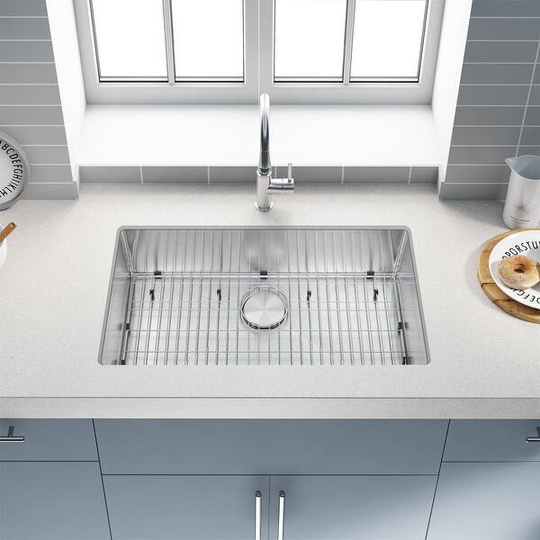 304 Premium Stainless Steel Single Bowl,Undermount Handmade Kitchen ...