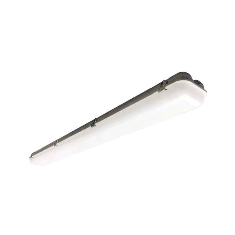 50"w Linear Vapor Tight 1-Light Integrated LED Light Strip Ceiling Light by RP Lighting - N/A - White