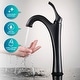 preview thumbnail 21 of 32, Kraus 3-in-1 Set White Round Ceramic Vessel Sink Arlo Faucet w/ Drain