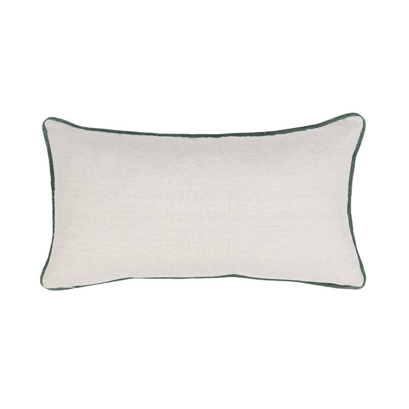 Villa by Classic Home Belcourt Linen Blend Throw Pillow