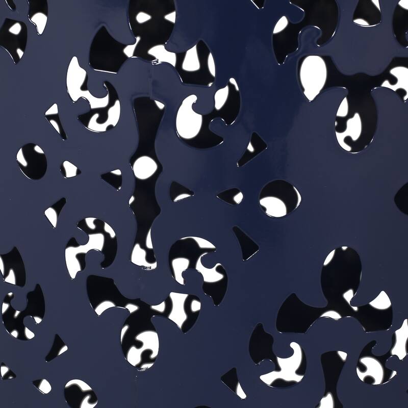 Metal S/2 End table, No assembly is required, This comes as a set of two