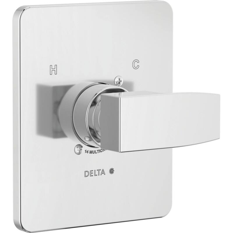 Delta T14067-PP Modern Pressure Balanced Valve Trim Only with Single - Chrome