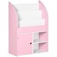preview thumbnail 9 of 12, Childrens Bookshelf with Shelves & Toy Cabinet