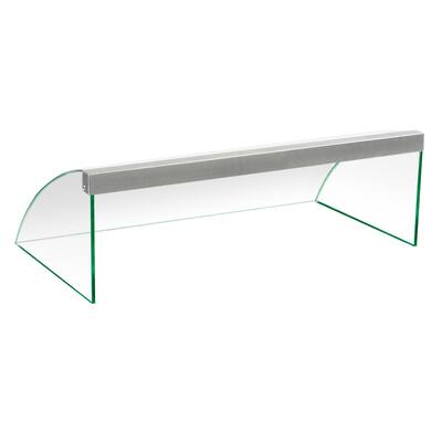 Hotdog Roller Cover – Tempered Glass Grill Guard Fits 7-Roller Hot Dog Cooker Machines by Great Northern Popcorn