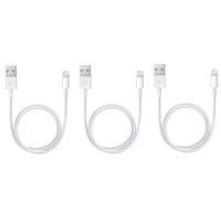 Apple Lightning to USB Cable (3 Pack) - White