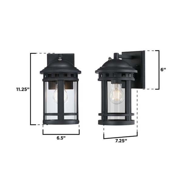 Westinghouse Lighting 6123200 Belon Collection Black One Light Wall Fixture