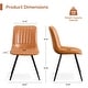 preview thumbnail 53 of 76, HOMYKA Modern Dining Chairs with Thick Cushions Set of 6