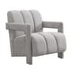 preview thumbnail 7 of 26, Roomfitters Modern Minimalist Leisure Armchair with L-Shaped Armrests and Polyester Upholstery