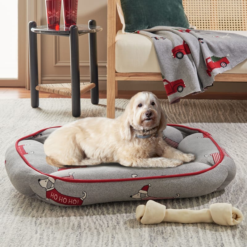 SAFAVIEH Pet Collection Hohoho Dog Bed - 16W  x 24D