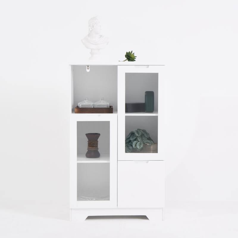 Cabinet with Glass Doors