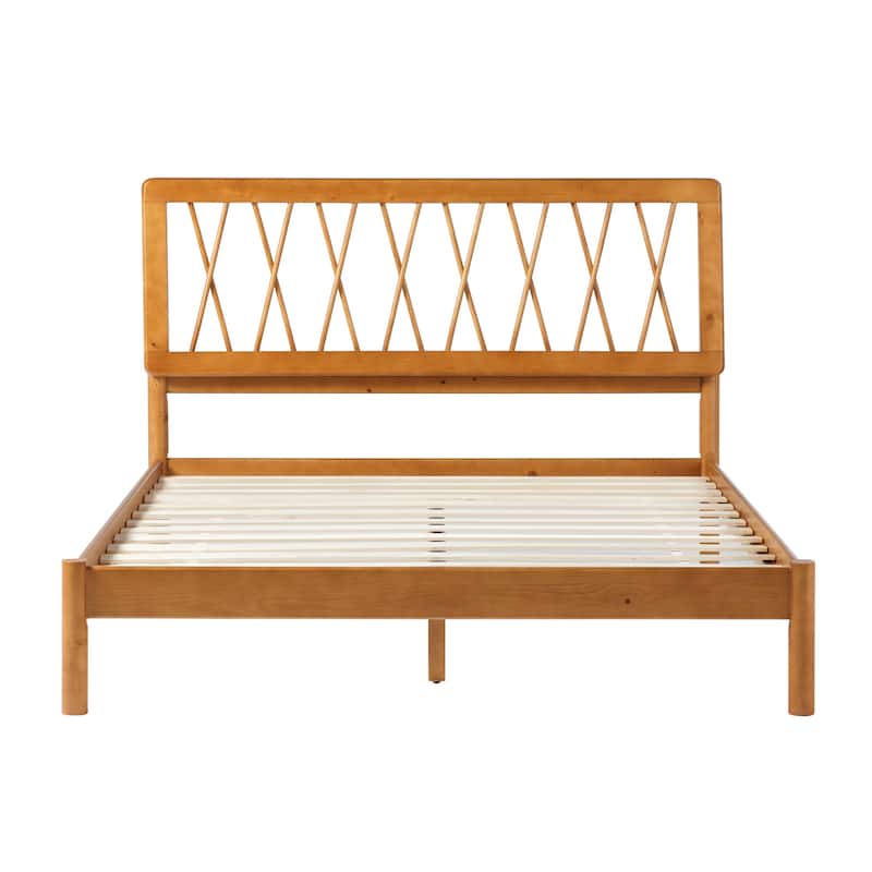 Middlebrook Designs X Spindle Solid Wood Queen Bed