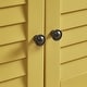 preview thumbnail 22 of 29, Maybelle Velvet Cushion Shutter Door Storage Bench by iNSPIRE Q Classic