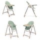 preview thumbnail 17 of 18, Baby Toddler Adjustable Highchair with Feeding Tray and Safety Buckle
