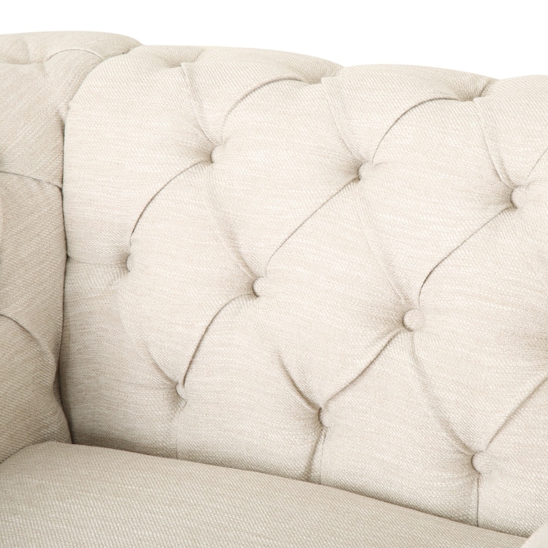 Voll Fabric Club Chairs (Set of 2) by Christopher Knight Home
