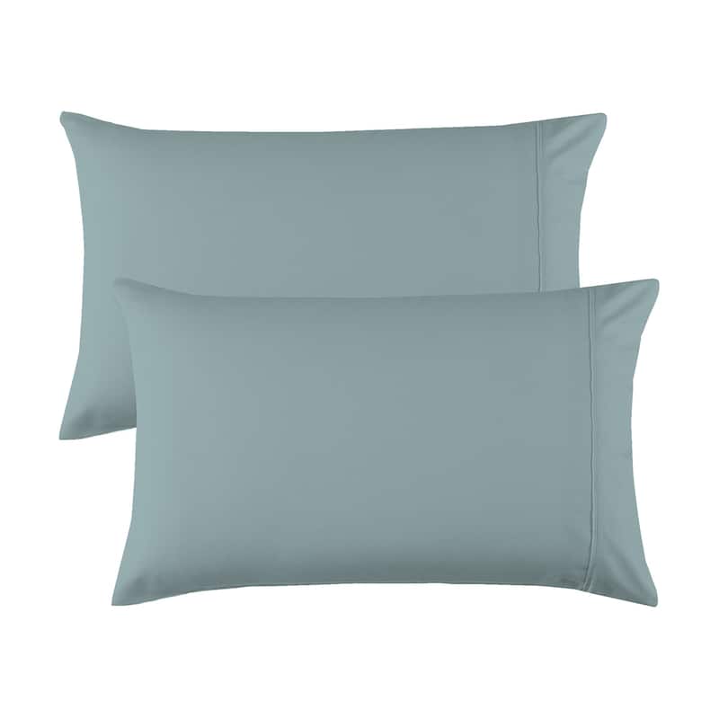 Color Sense 100% Cotton Ultra-Soft & Silky Pillowcase Set