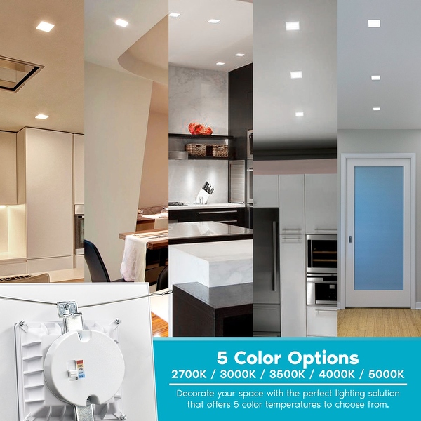 3000k outlet recessed lights