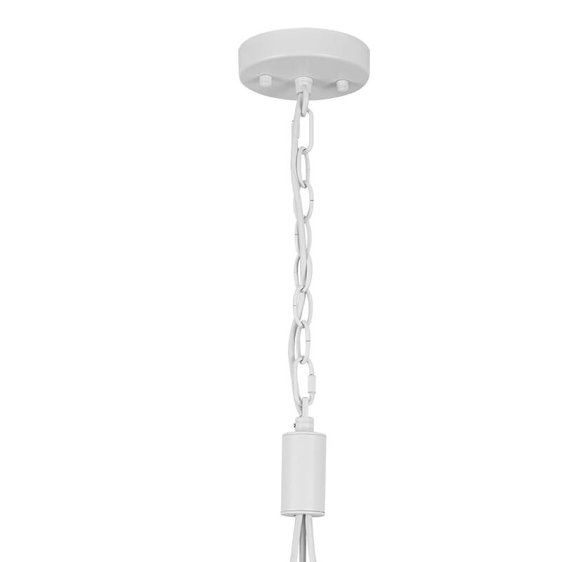 Scandinavian 3-Light Cluster Iron Cone Shade Pendant Chandelier
