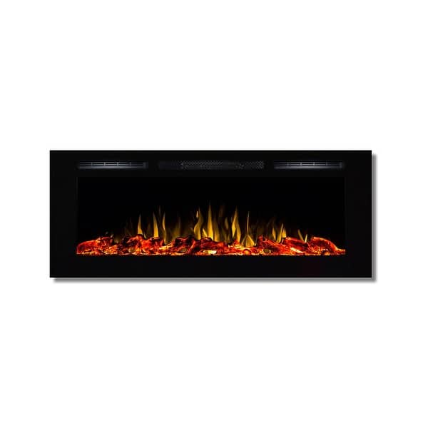 Shop Regal Flame Fusion 50 Log Built In Ventless Recessed Wall