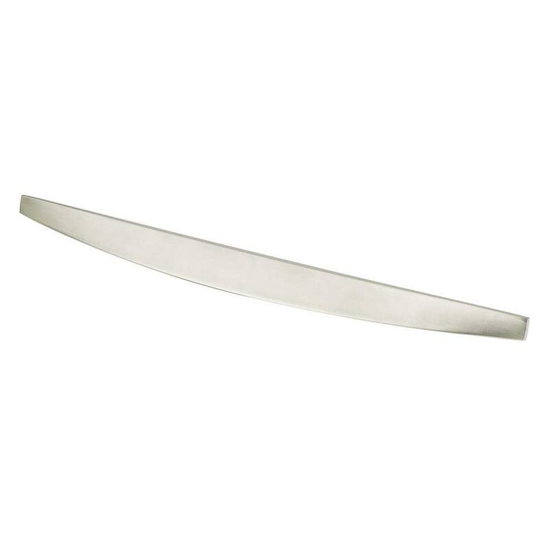 Berenson Arch 12-5/8 Inch Long Finger Cabinet Pull from the Art Tech - Brushed Nickel