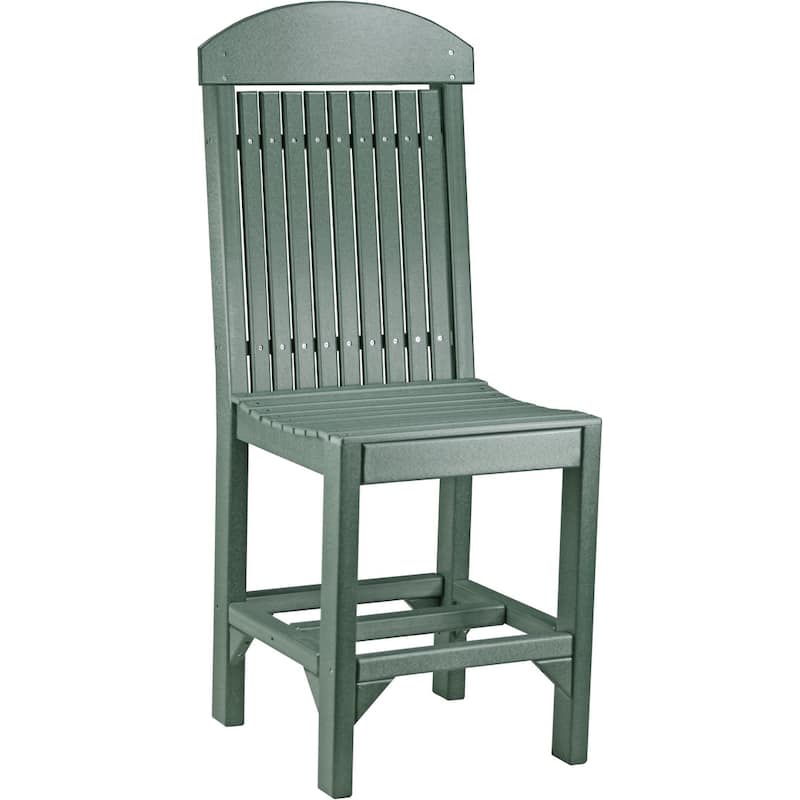 Poly Lumber Round Dining Table Set with Regular Chairs