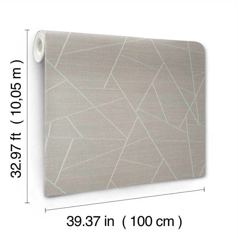 York Wallcoverings Lisle Smoke Wallpaper