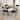 Dining Room Set for 4, 5-Piece Modern Dining Table Set with Metal Frame