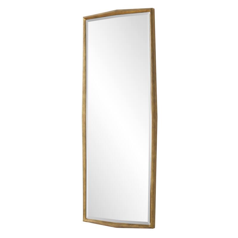 Uttermost On Point Wood Dressing Mirror - 76'' H X 30'' W X 3'' D