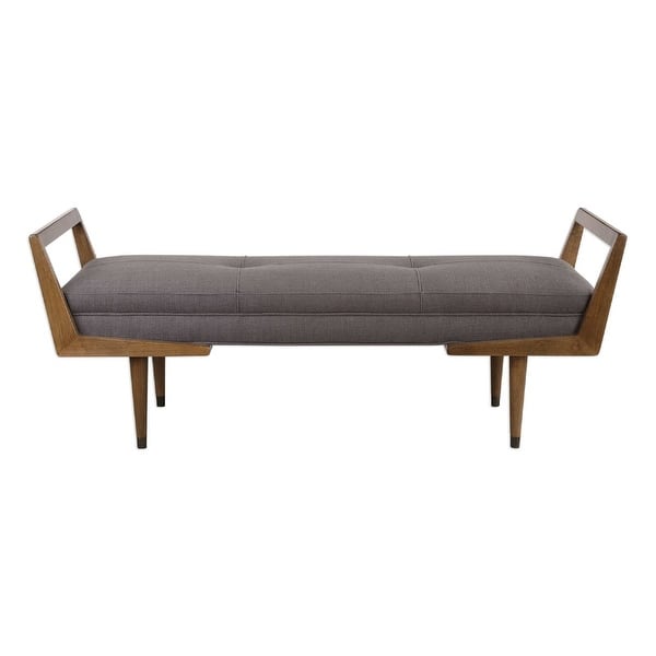 Shop 23 Mid Century Modern Birch Wood Bench On Sale Overstock 26456768
