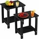 preview thumbnail 3 of 1, WINSOON HIPS All Weather Outdoor Square Side Table