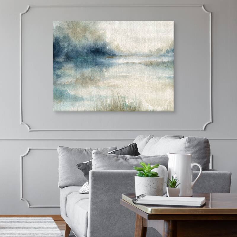 Still Evening Waters II by Carol Robinson Canvas Art Print