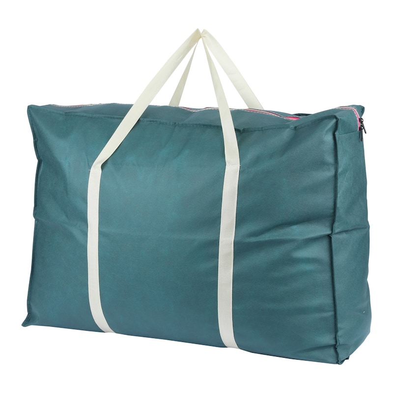 1 Pack Clothes Storage, Foldable Storage Bags, Moving Bags for Organizing Bedroom, Clothing, Closet Organizer with Handles