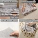 preview thumbnail 8 of 65, Washable Vintage Floral Area Rug Non-Slip Thin Rug for Living Room, Bedroom, Kitchen and Bath Machine Washable Indoor Pet Rugs