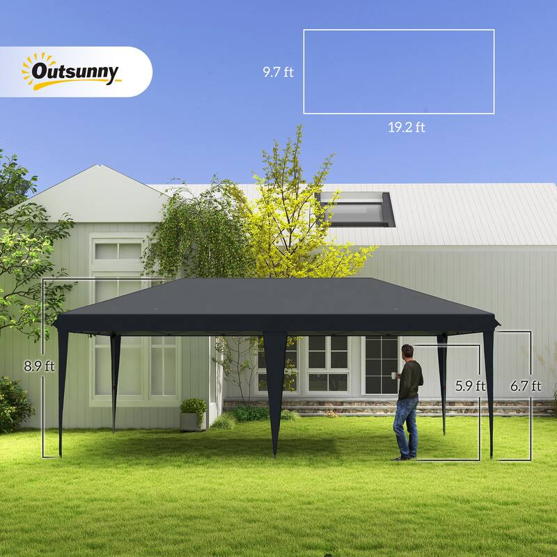 10' x 20' Pop Up Canopy Tent