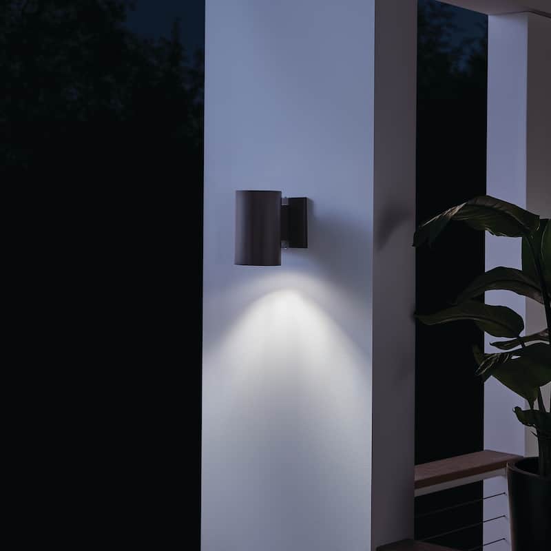 Kichler Lighting Contemporary 1-light Architectural Bronze Indoor/Outdoor Wall Sconce