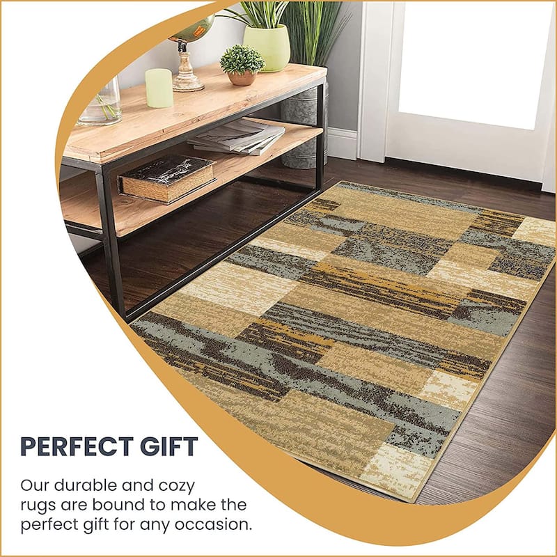 Superior Rockwood Patchwork Indoor Area Rug or Runner